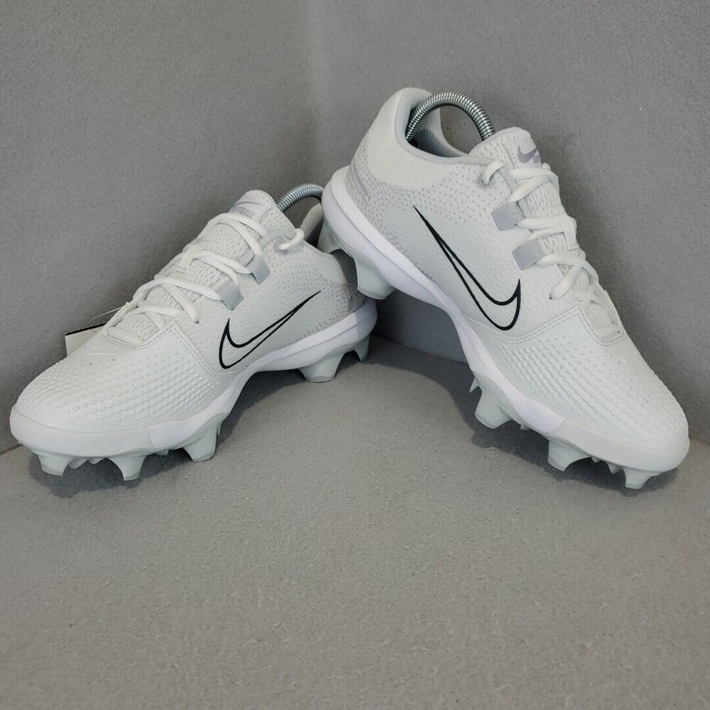 Nike Women's Size 10 Hyperdiamond 4 Pro MCS Softball Cleats DC8990-102 White